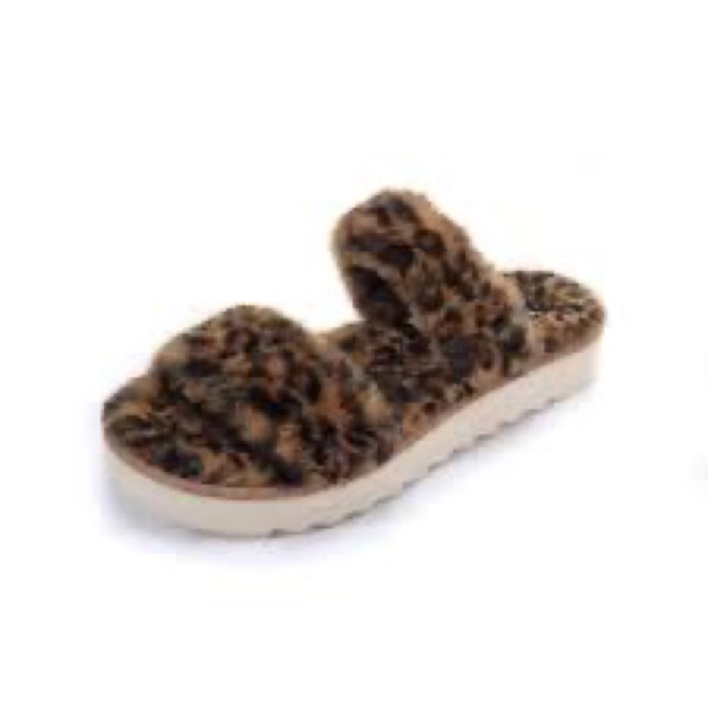 Koolaburra by Ugg Batya Cheetah Faux Fur Slip On Slippers